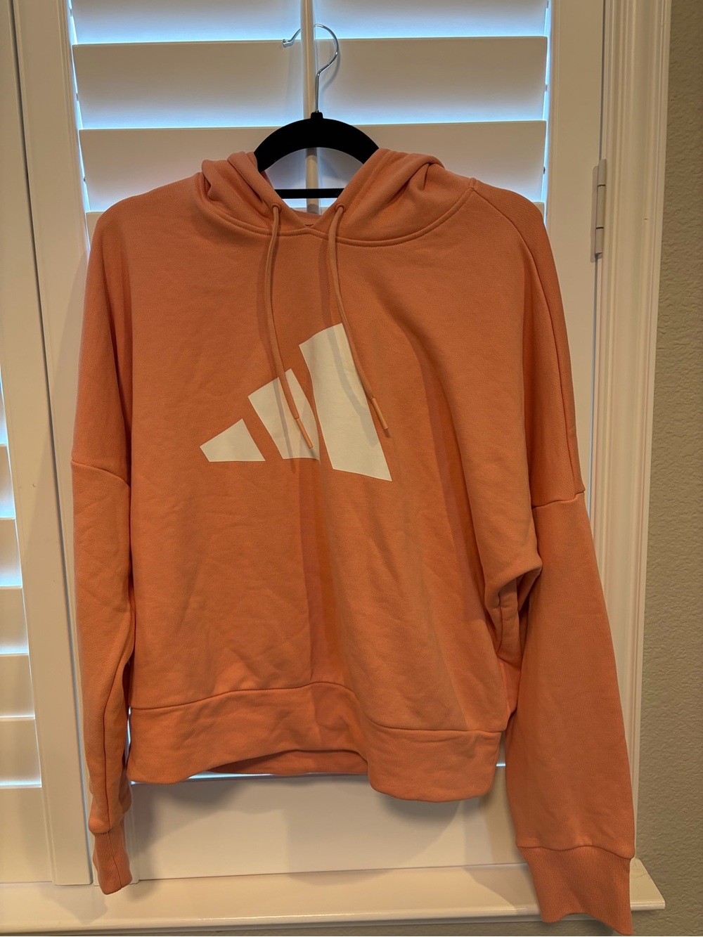 adidas Women's Hoodie with White Logo